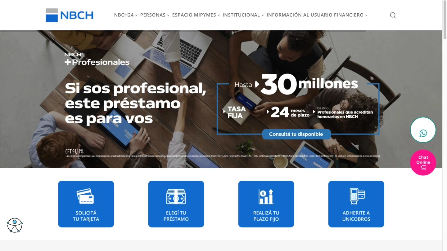 Proceso de validación de identidad digital en Banco NBCH